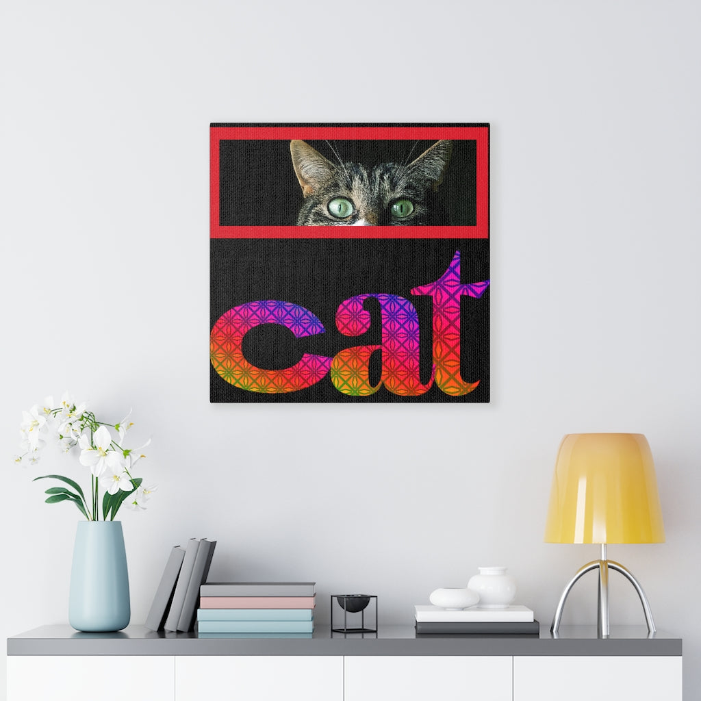 Cat - Canvas Gallery Wrapped Print