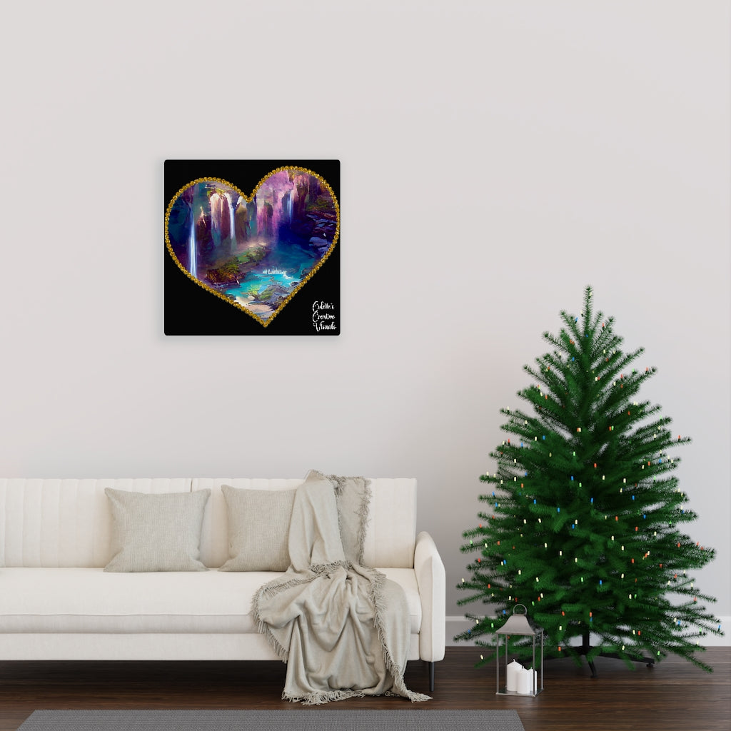 Hearts in a Grotto - Canvas Gallery Wraps