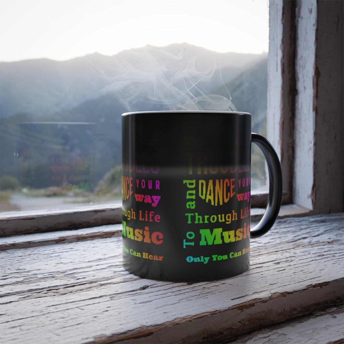 Music Only You Can Hear - Color Morphing Mug, 11oz