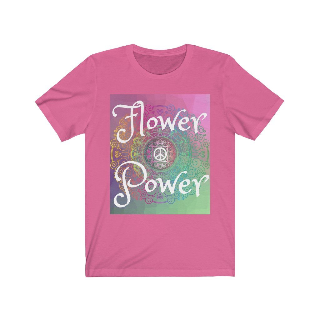 Flower power - Unisex Jersey Short Sleeve Tee
