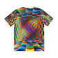 Rainbow Math Art - Men's Polyester Tee (AOP)