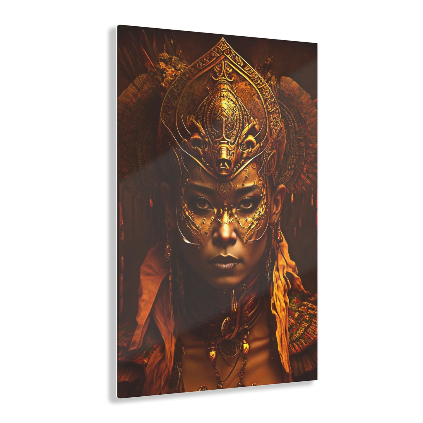 War Chief of the Amazons - Acrylic Prints