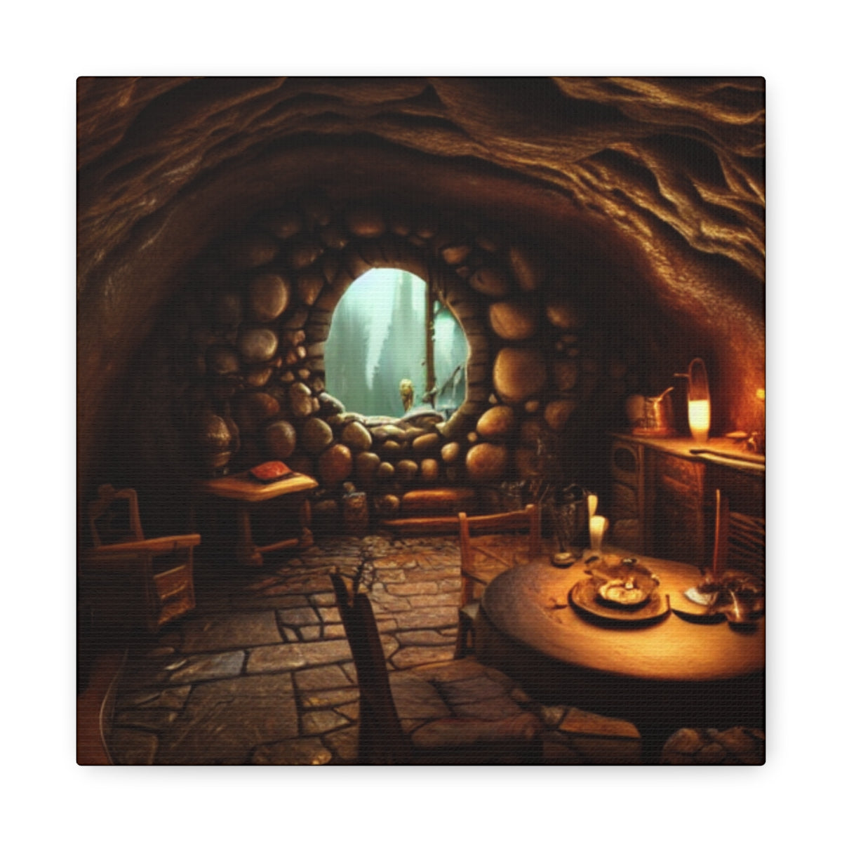 Inside the Hobbit - Canvas Gallery Wrapped Prints