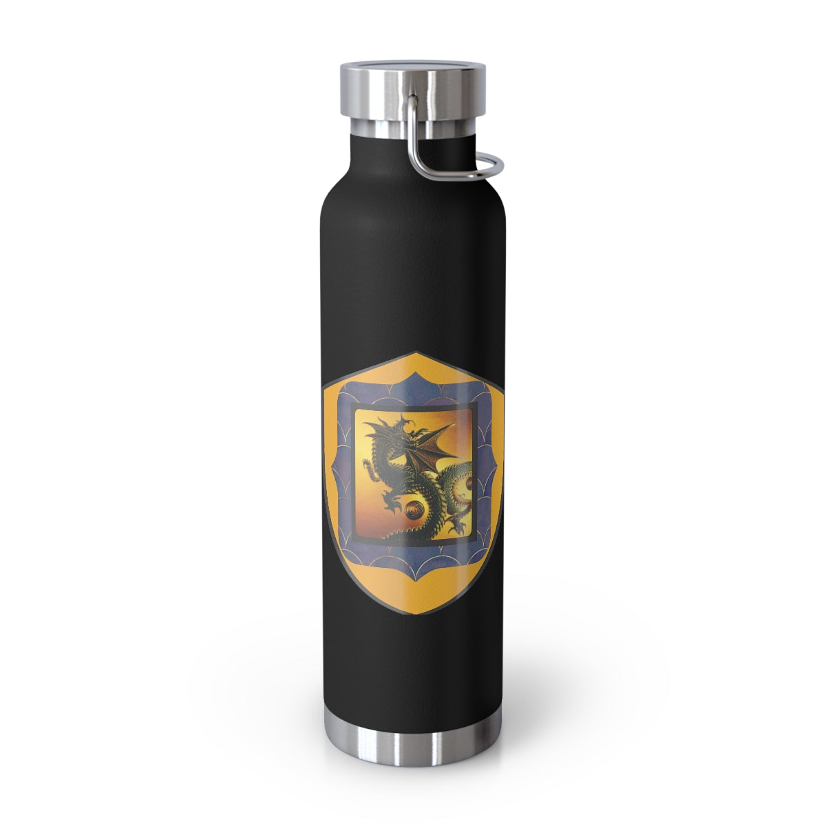 Dragon Shield - Copper Vacuum Insulated Bottle, 22oz