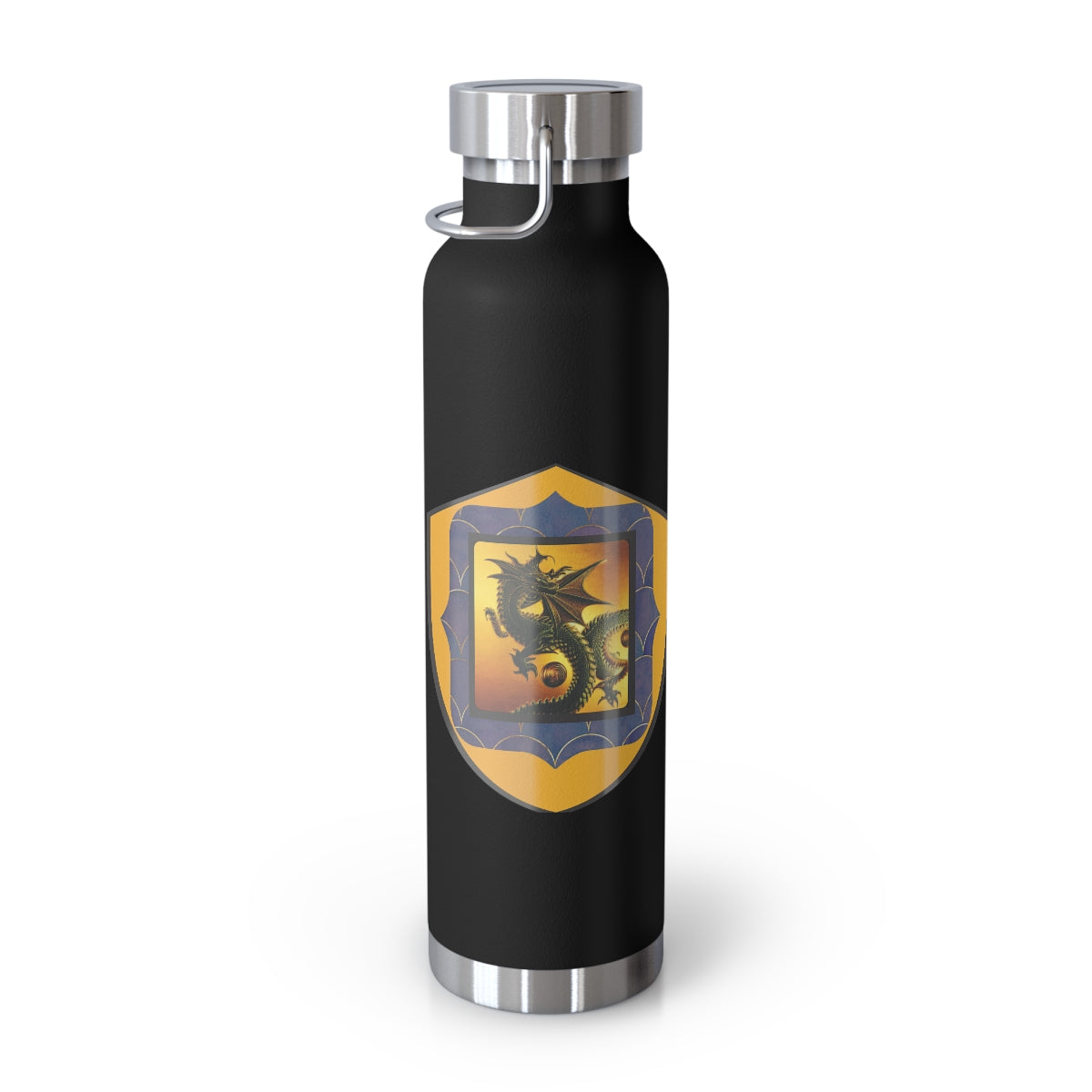 Dragon Shield - Copper Vacuum Insulated Bottle, 22oz