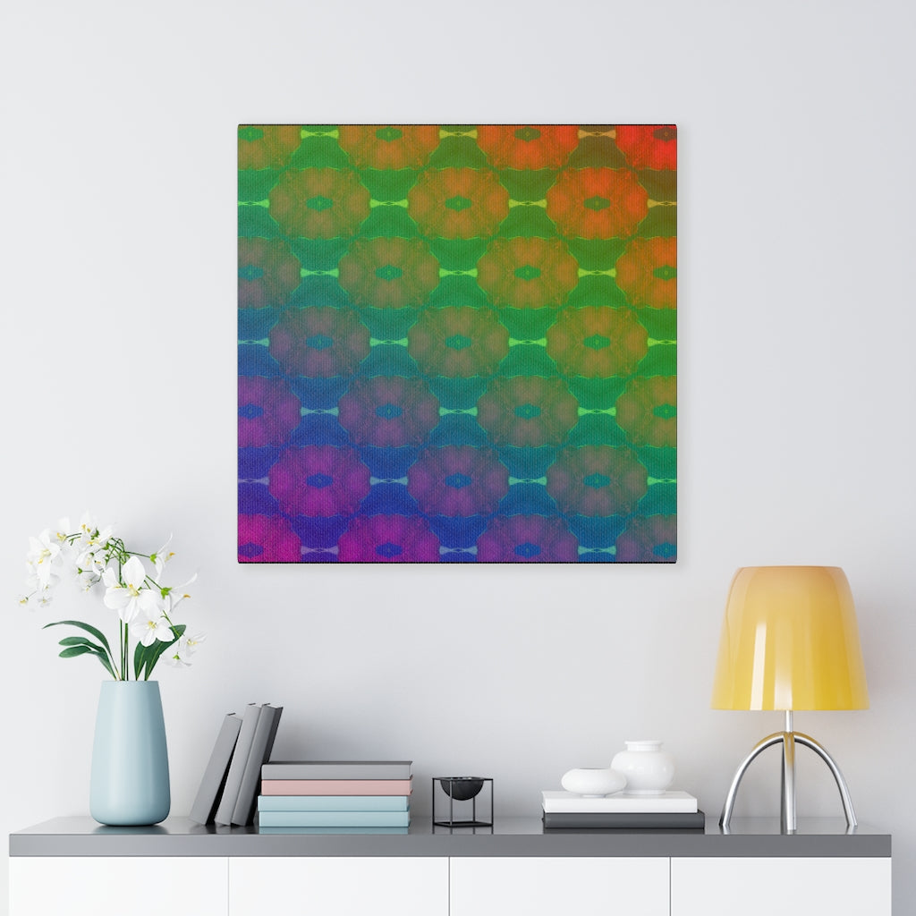 Rainbow 50 - Canvas Gallery Wrap Print