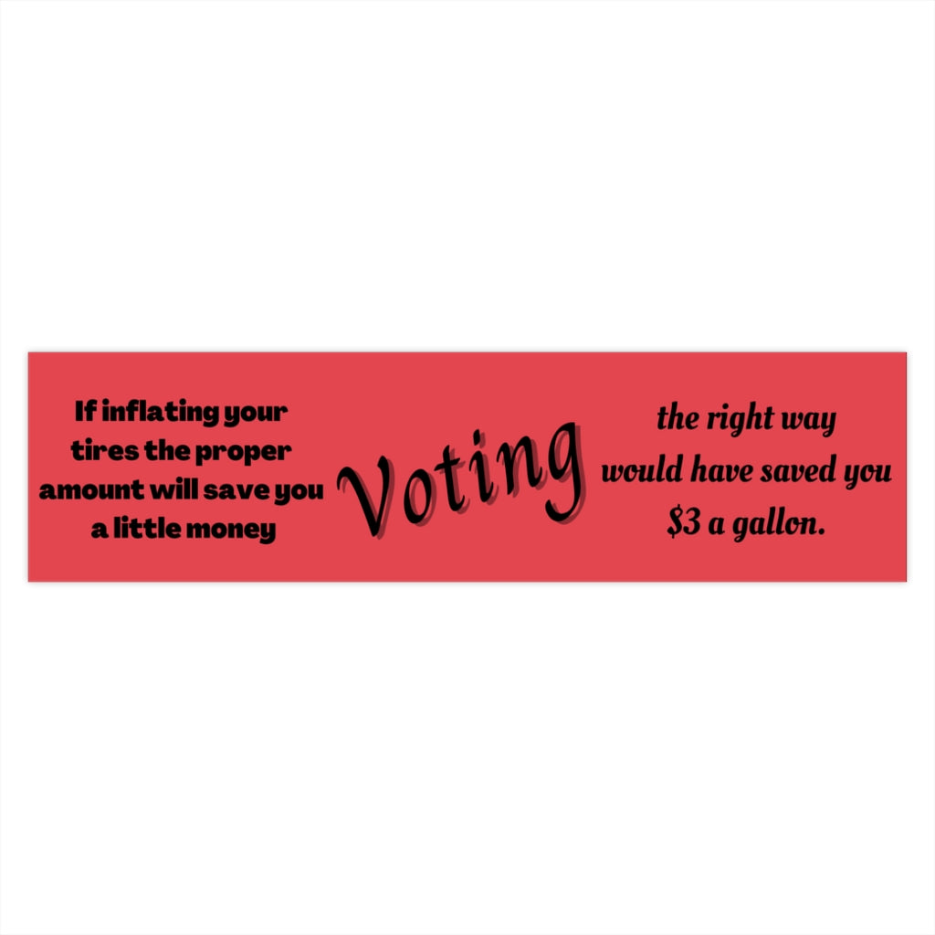 Voting - Bumper Stickers