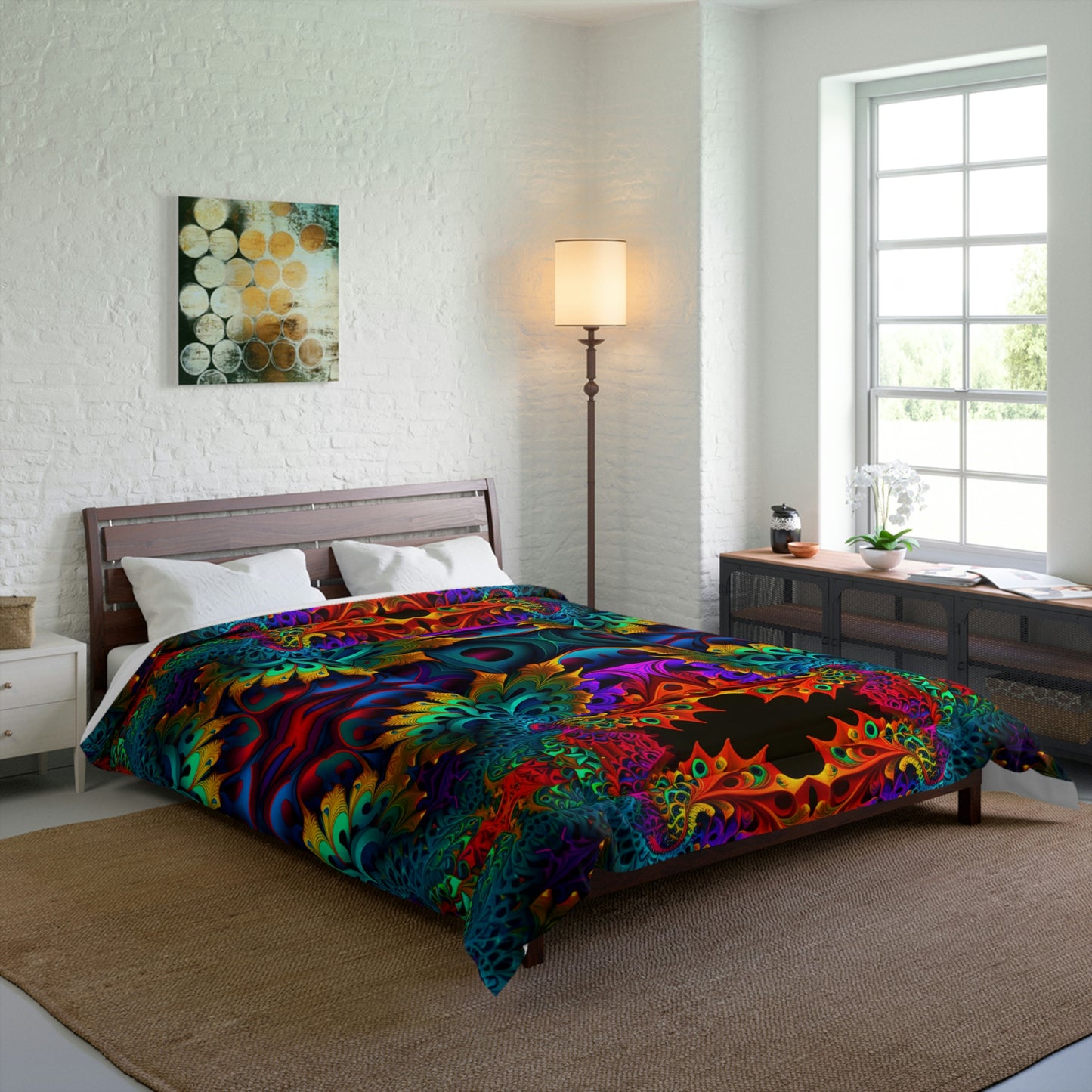 Feather Fans Comforter
