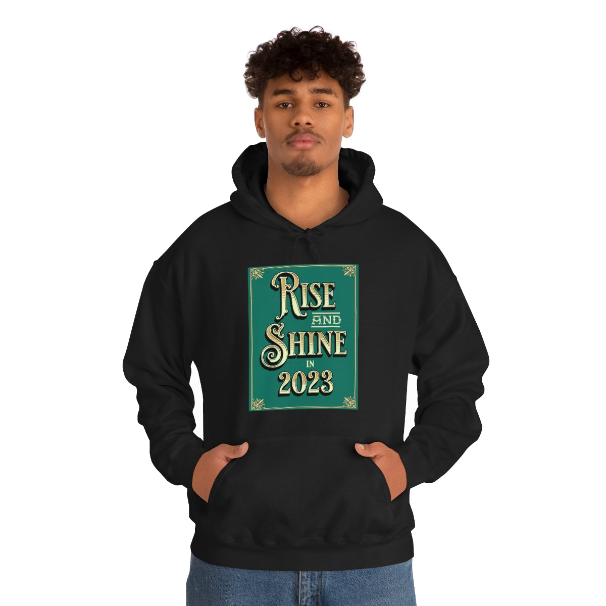 Rise and Shine in 2023 - Unisex Heavy Blend™ Hooded Sweatshirt