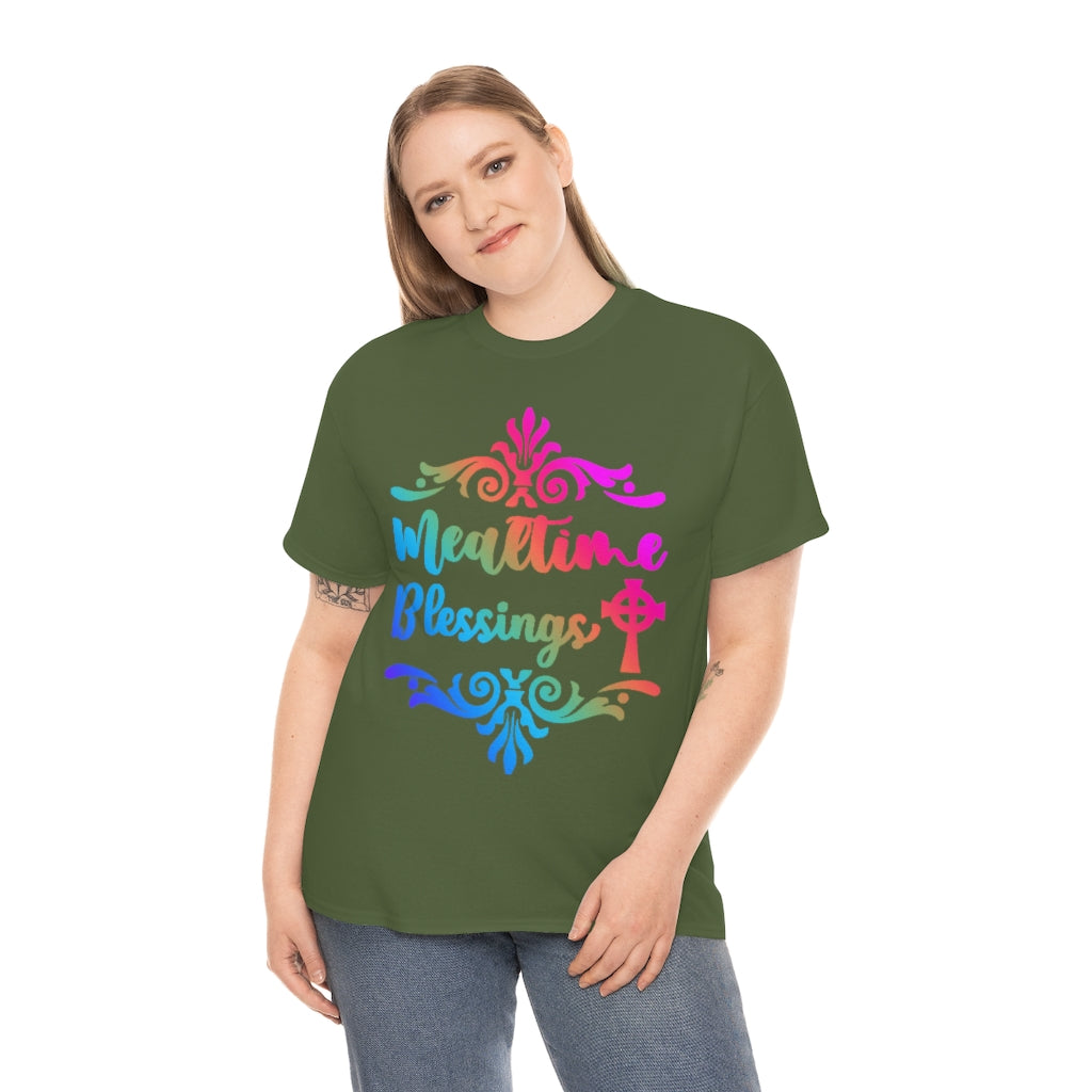 Meal Time Blessings - Unisex Heavy Cotton Tee