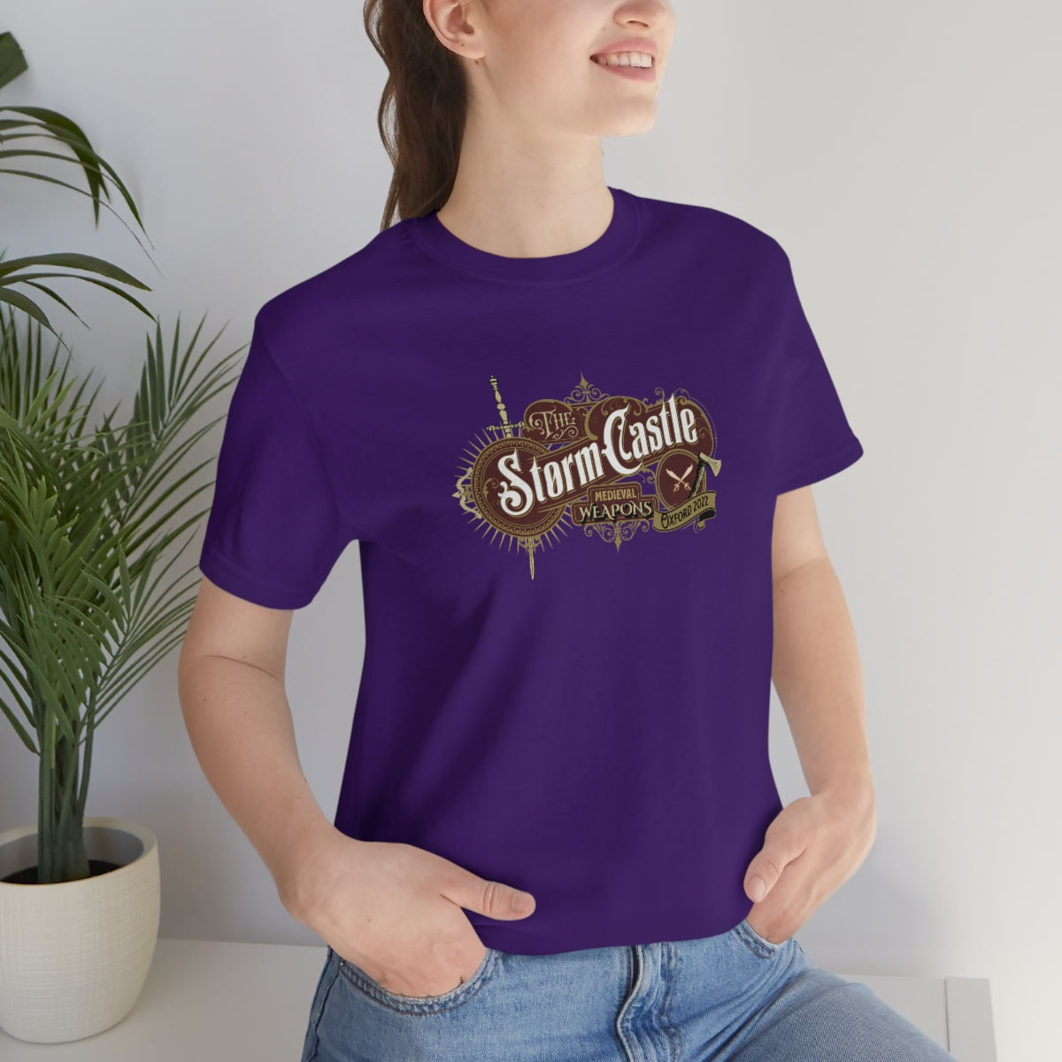 Storm Castle Medieval Weapons - Unisex Jersey Short Sleeve Tee