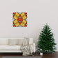 Red and Yellow Abstract Canvas Gallery Wrap Print