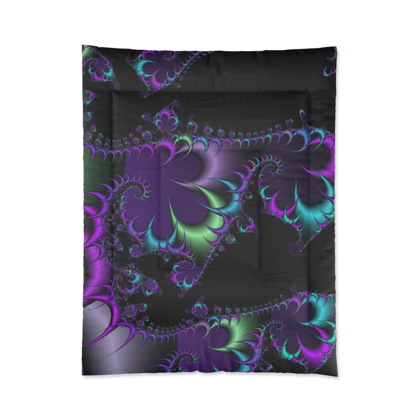 Purple Curls Comforter