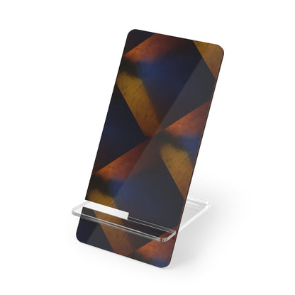 Shadowy Diamonds Mobile Display Stand for Smartphones