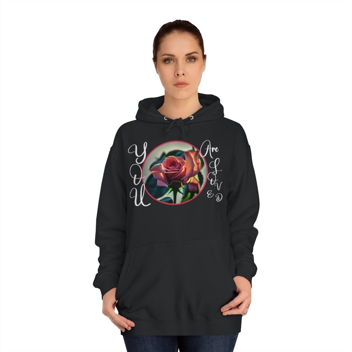 The Perfect Rose - Unisex College Hoodie
