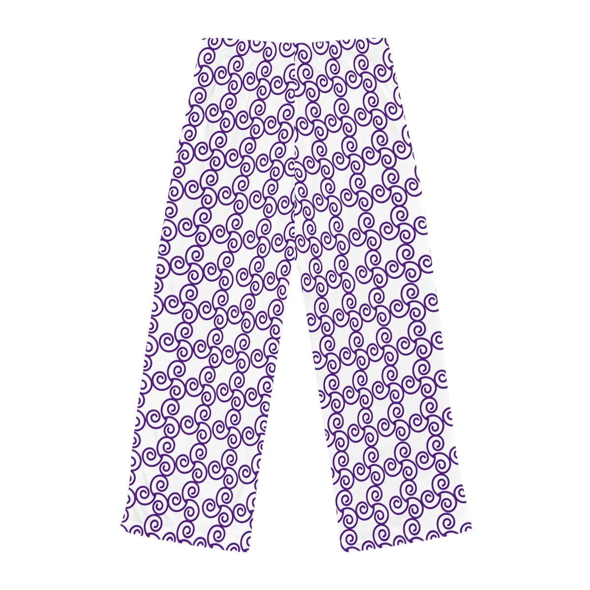 Purple Celtic Swirl - Women's Pajama Pants (AOP)