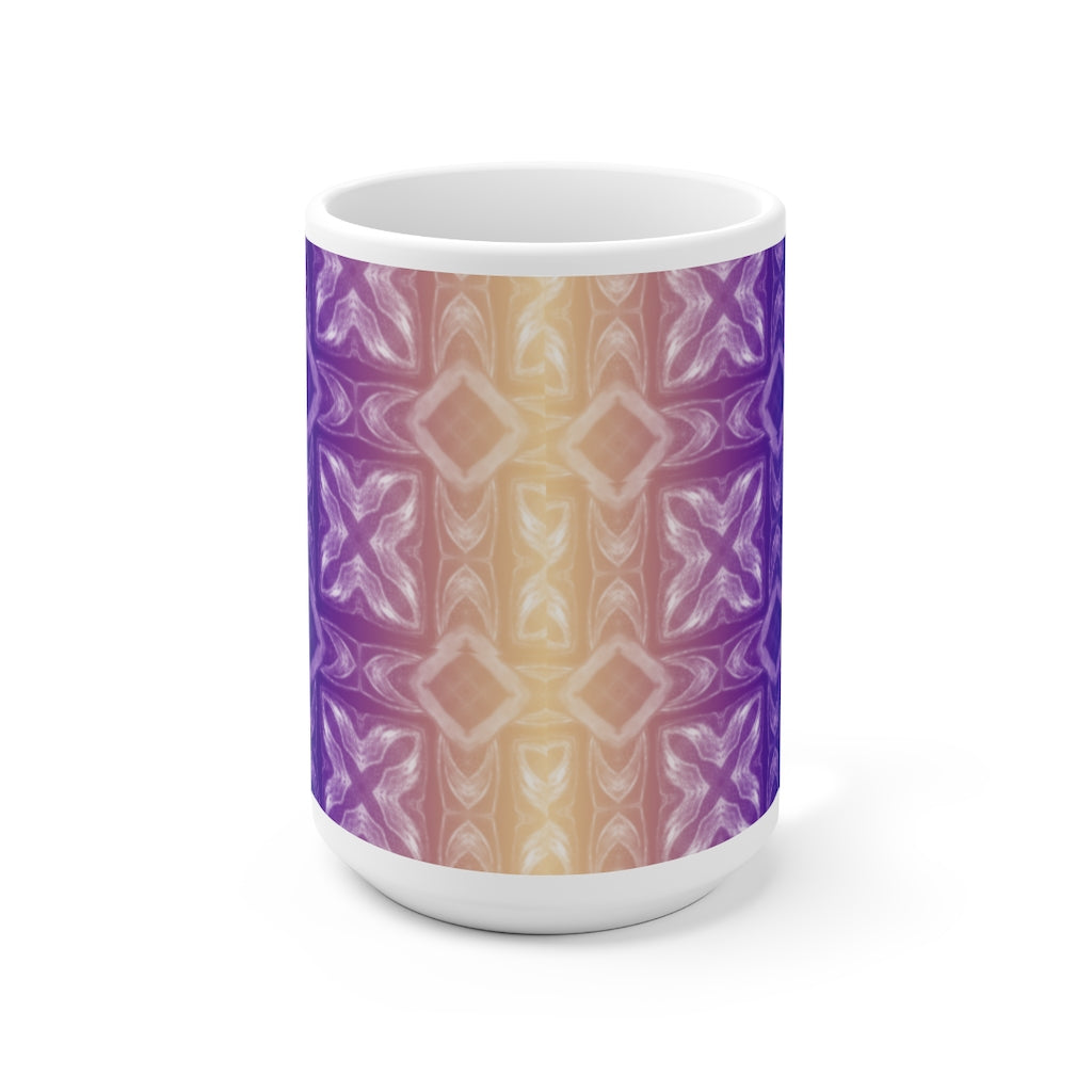 Tri color Ombre Ceramic Mug 15oz