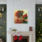 Jewel Roses 1 - Canvas Gallery Wrapped Print