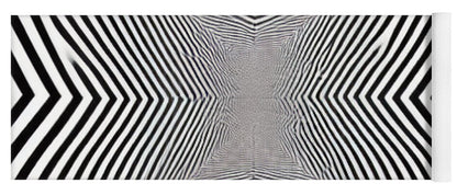 Zebra Illusion - Yoga Mat