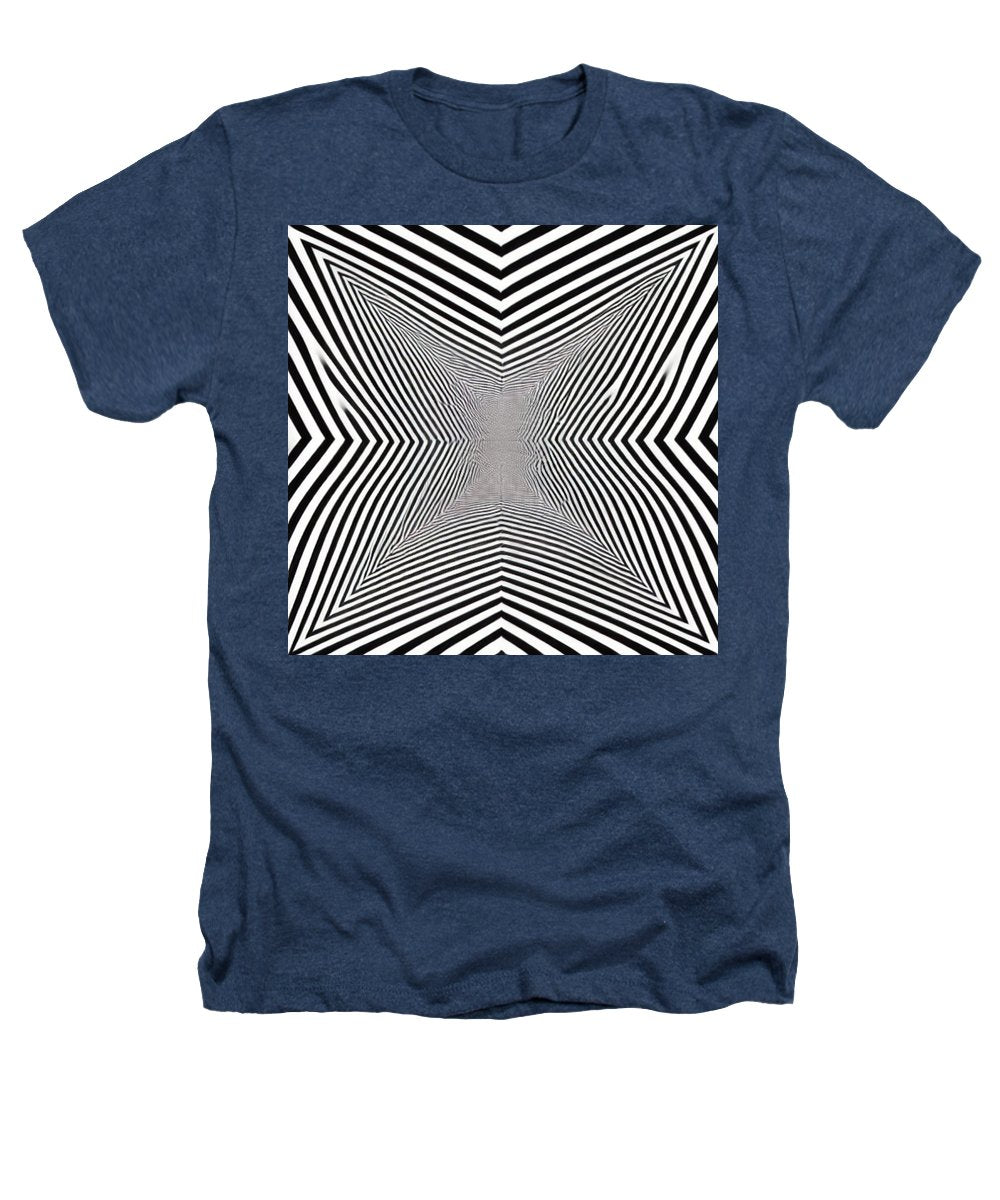 Zebra Illusion - Heathers T-Shirt
