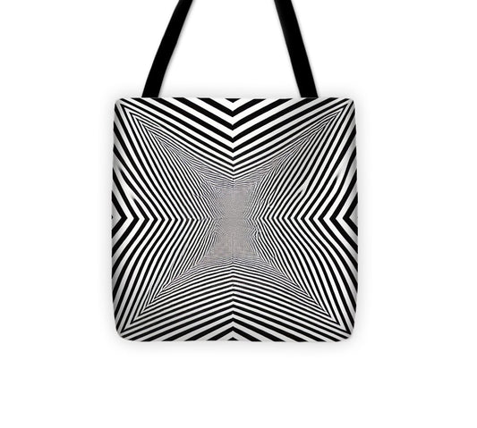 Zebra Illusion - Tote Bag